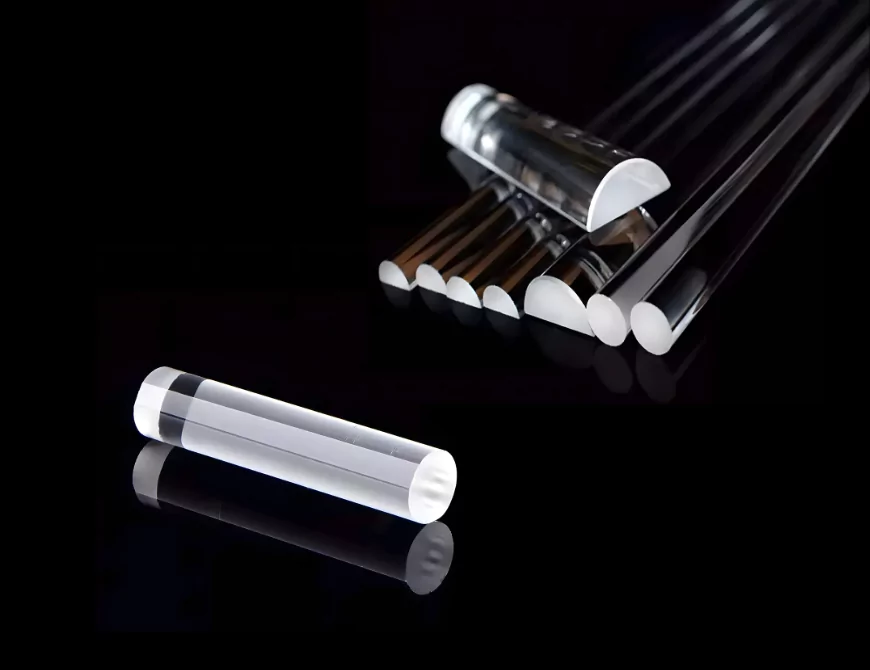 Transmit CO₂ laser light (10.6µm) with