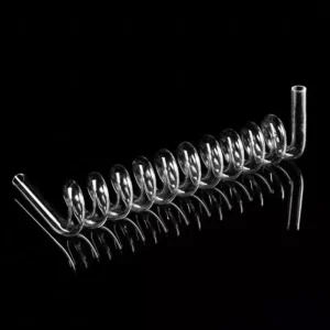 Spiralförmiges Quarzrohr in der UV-Sterilisationsanwendung