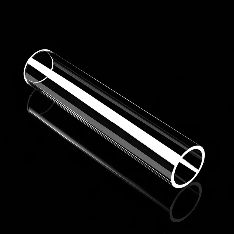 El tubo de sílice fundida ofrece una pureza ≥99,99% y una estabilidad térmica de hasta 1.450°C, diseñado para sistemas ópticos UV y equipos de laboratorio de alta precisión que requieren una exactitud dimensional inferior a ±0,1 mm.