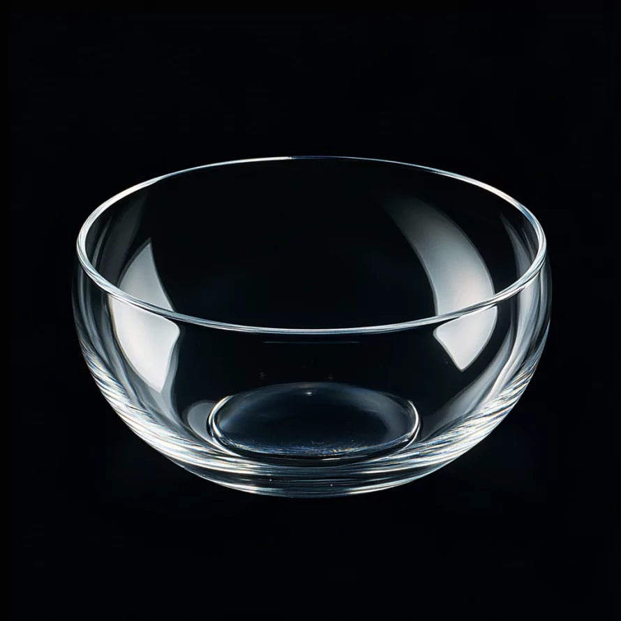 Analytical chemistry laboratory using quartz evaporating dishes