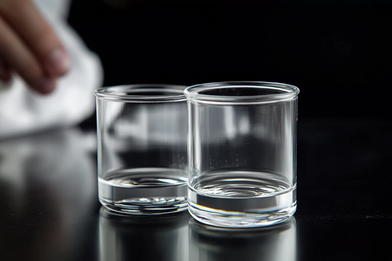 Clear quartz crucibles for high temperature laboratory applications