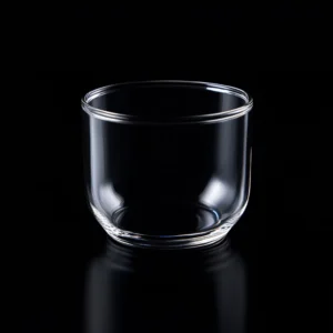 Hochreine, transparente Quarzglastiegel für Laboranwendungen