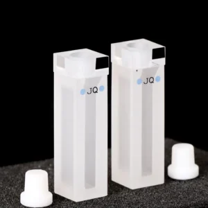 Кварцевые ультрафиолетовые кюветы с пробками для лабораторных исследований