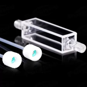 Estrutura de canal de fluxo de precisão da cubeta de quartzo com dinâmica de fluido otimizada