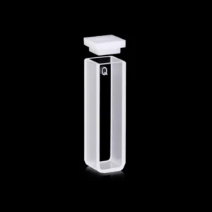 Кварцевая кювета для лабораторного анализа с точным оптическим путем