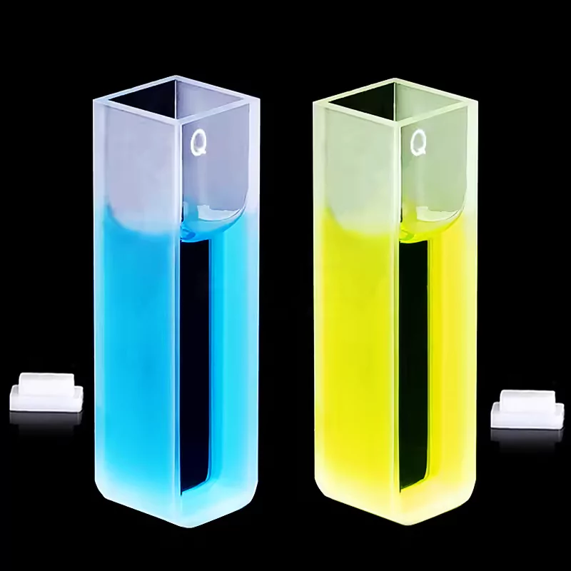 Round bottom design of Standard Quartz UV Cuvette with precision craftsmanship