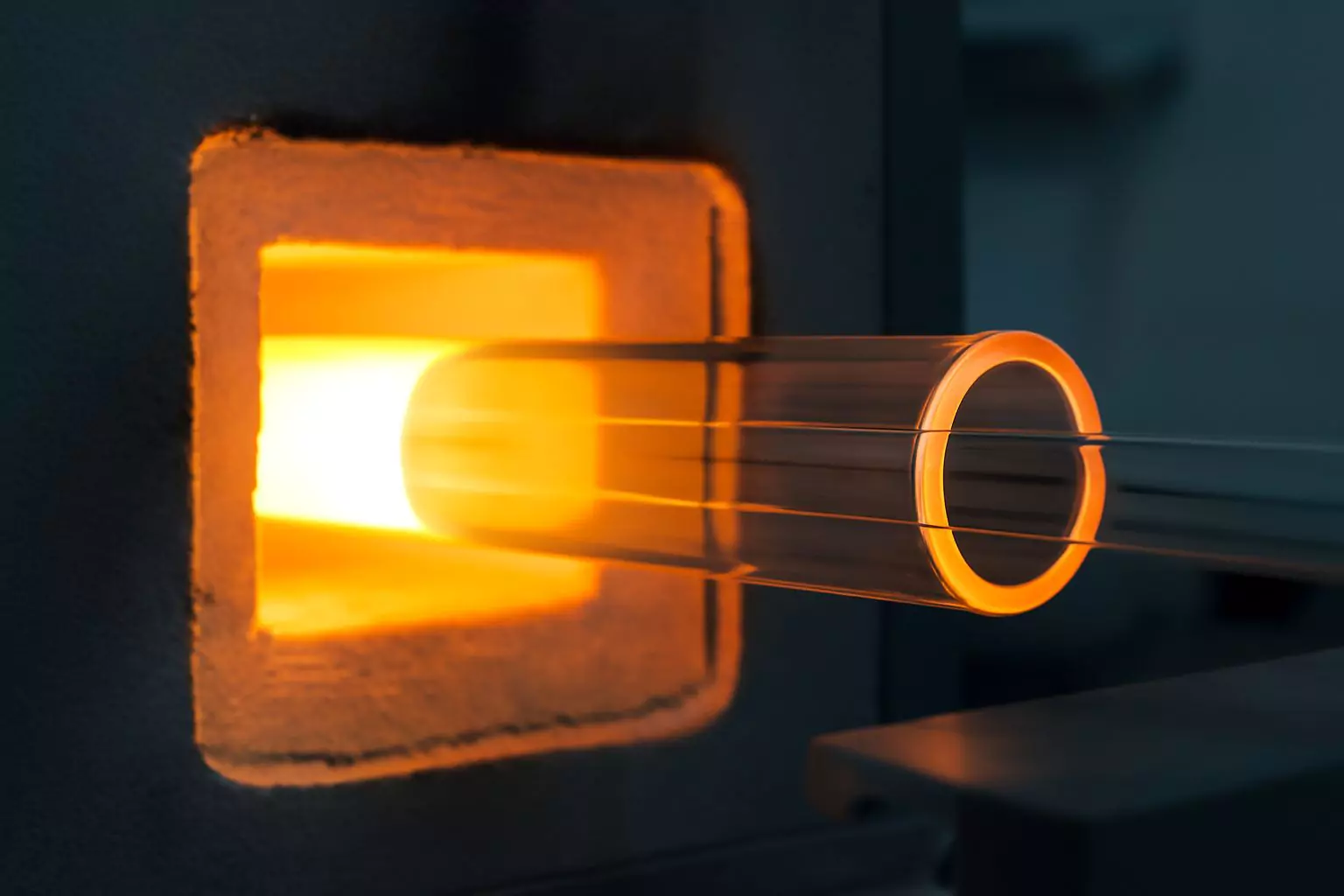 high temperature quartz glass tube laboratory application