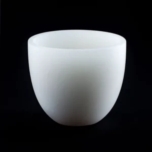 undurchsichtige Quarz-Tiegel für die Materialprüfung