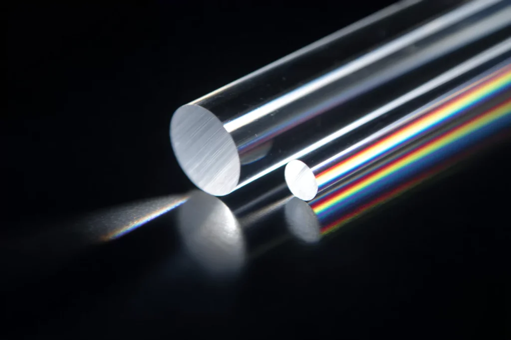 Fused Silica Rod for UV & IR Light Source Manufacturing