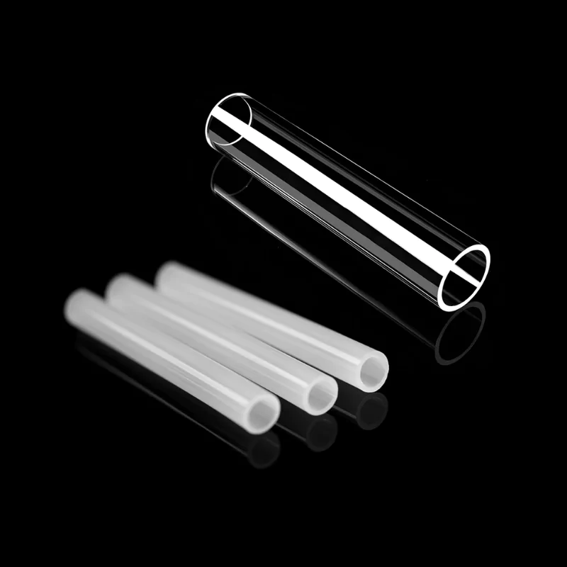 High-purity quartz tubes for high-temperature applications