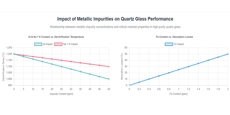 desvitrificação de vidro de quartzo em alta temperatura