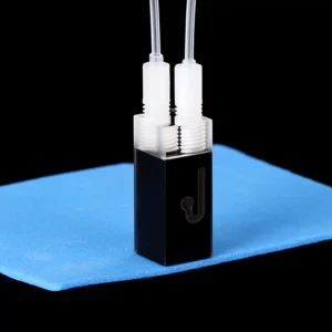Signal-Enhanced Quartz Black Wall Fluorescence Flow Cell with M6 Threaded Connectors for Fluorescence Assays