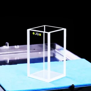 UV-Transparent Quartz Fluorescence Reaction Cuvettes for Optical Measurement