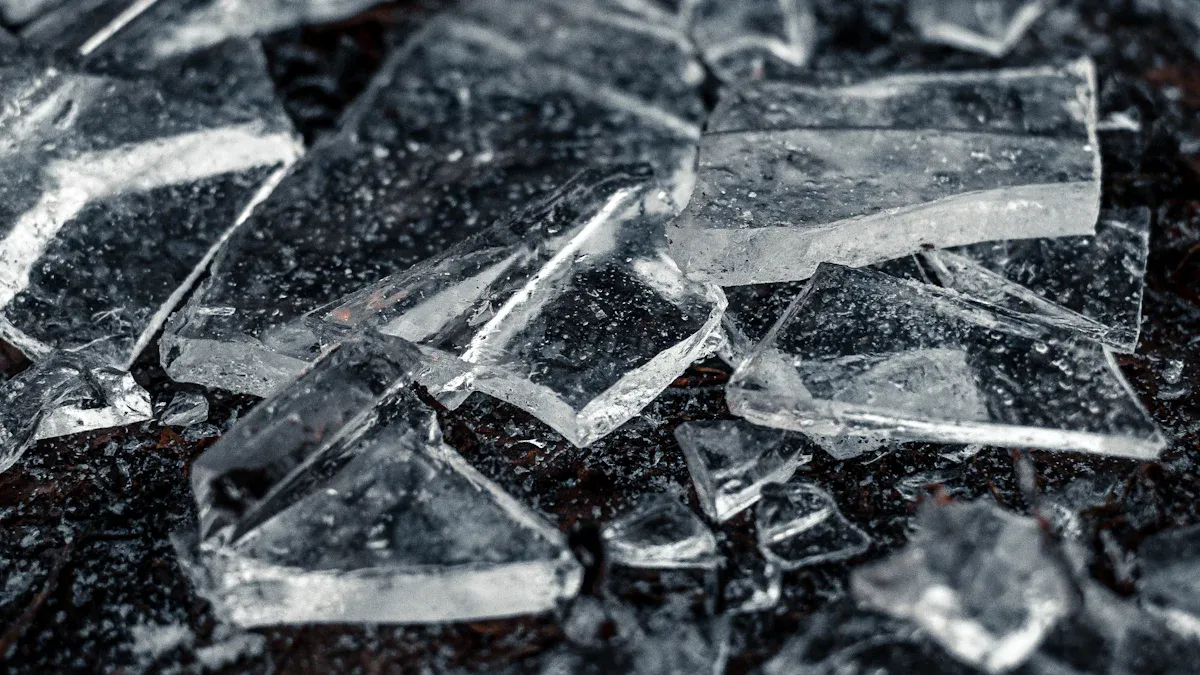 ¿Qué hace que el vidrio de cuarzo sea inastillable o no?