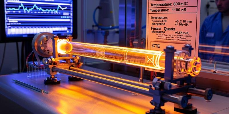 How Does Thermal Expansion Difference Between Quartz and Glass Tubes Affect Thermal Cycling Service Life?