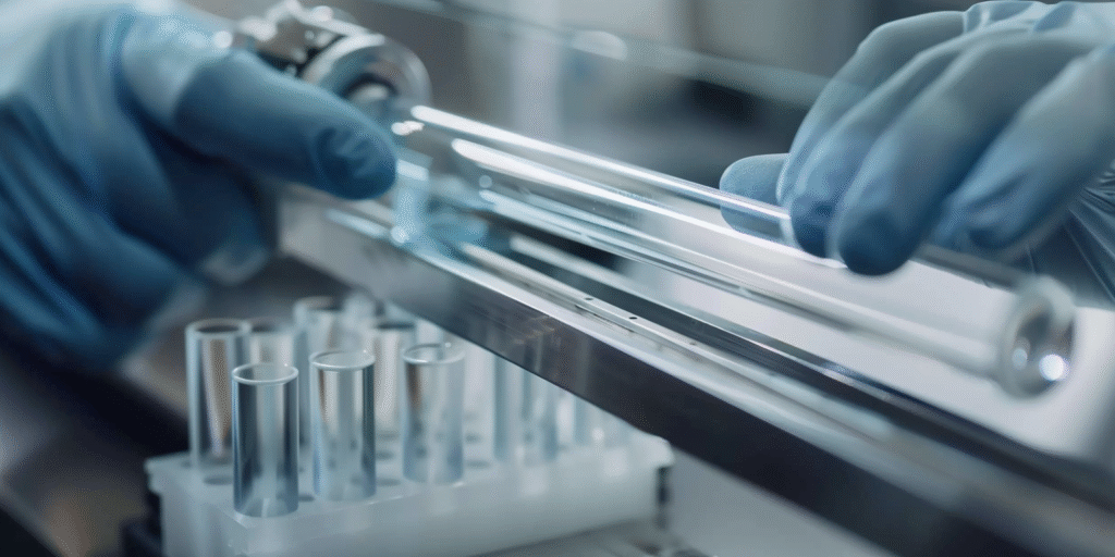 ¿Qué tipos de discos diamantados ofrecen un rendimiento óptimo para el corte de tubos de cuarzo?