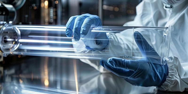 Why Do Semiconductor Diffusion Furnaces Specifically Require Heat-Resistant Quartz Glass Tubing?