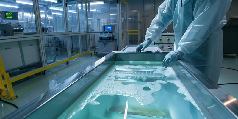 When Should Acid Etching Be Used to Improve Surface Quality in Quartz Tubes?