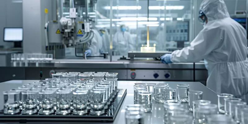 Visão geral dos cadinhos de quartzo transparente