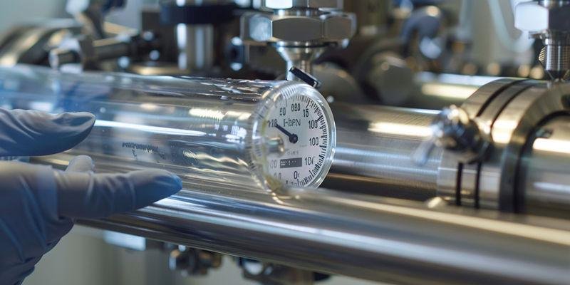 Quais são as classificações de pressão padrão para configurações comuns de tubos de quartzo?