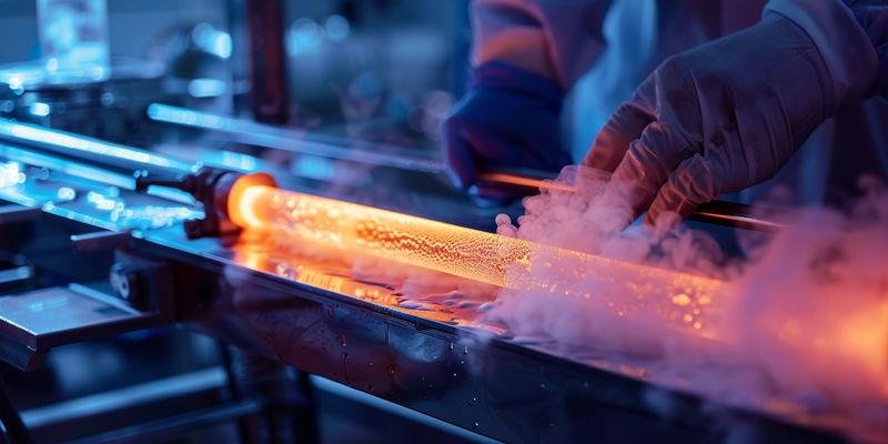 What Physical Mechanism Enables Thermal Shock Resistance in Heat-Resistant Quartz Glass Tubing?