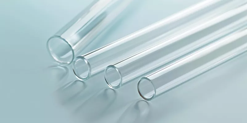 ¿Cómo afectan los requisitos de transmisión óptica a la selección de tubos de cuarzo para reacciones químicas UV?