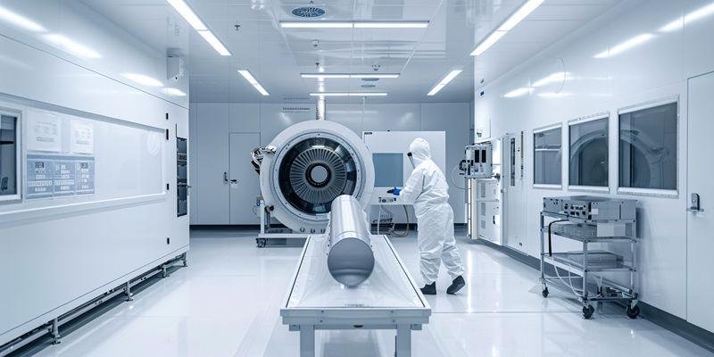 Por que os sistemas de processamento de wafer semicondutor exigem tubos de quartzo de 250 a 600 mm de diâmetro?