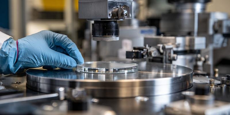 ¿Cómo establece el corte con hilo de diamante las tolerancias iniciales de espesor de las placas de cuarzo?