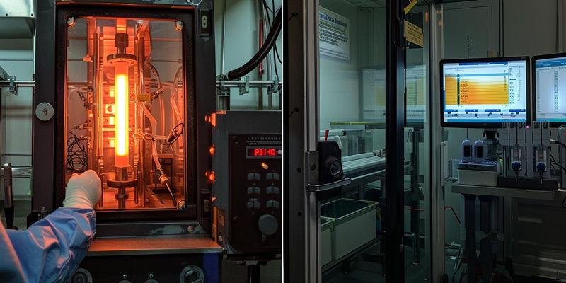 Que temperatura os tubos de quartzo podem suportar em ambientes de pressão atmosférica?