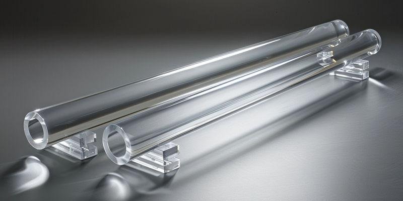 Quais requisitos de aplicação determinam a seleção do tubo de quartzo versus o de vidro?