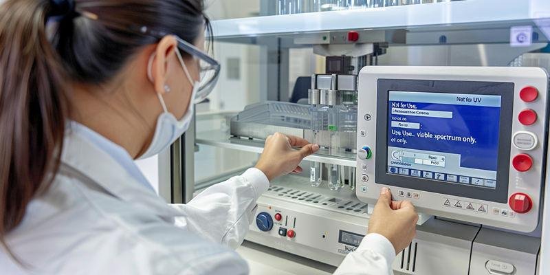 실험실 자외선 가시광선 애플리케이션에 구성 투명도 기반의 유리 위에 석영이 필요한 이유는 무엇입니까?