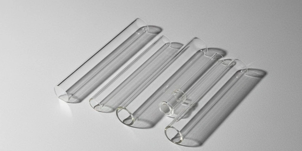 Maßgeschneiderte Quarzrohre mit spezifischen Abmessungen für die Multiparameter-Anwendung – Technische Spezifikation
