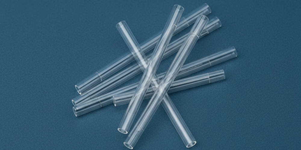 Fine-bore quartz capillary tube for spectroscopic analytical instrumentation Fine-bore quartz capillary tube for spectroscopic analytical instrumentation