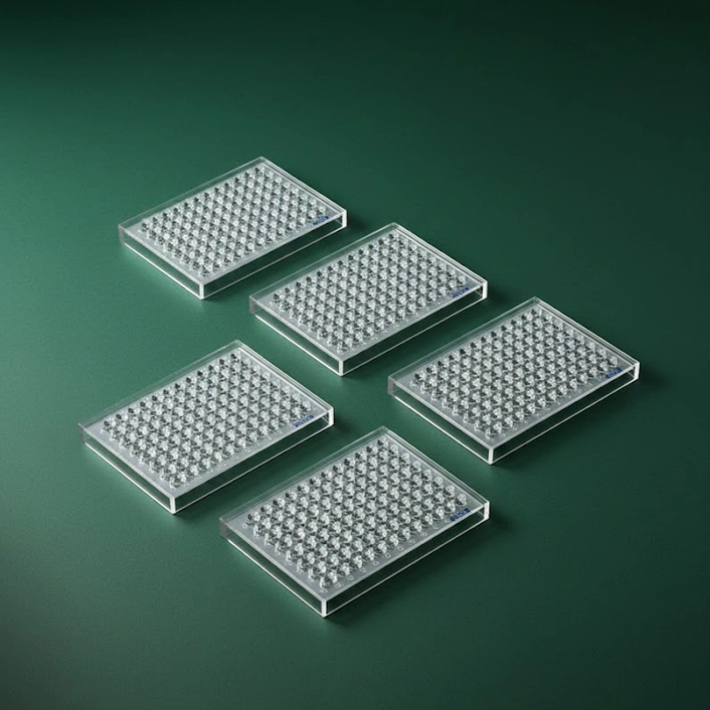 Flat-Base Quartz 96 Well Plate for Beer-Lambert Compliant Concentration Quantification