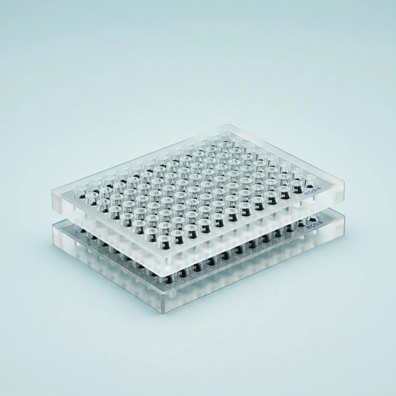 Fused Silica Quartz 96 Well Plate for UV-Transparent Microplate Photometry