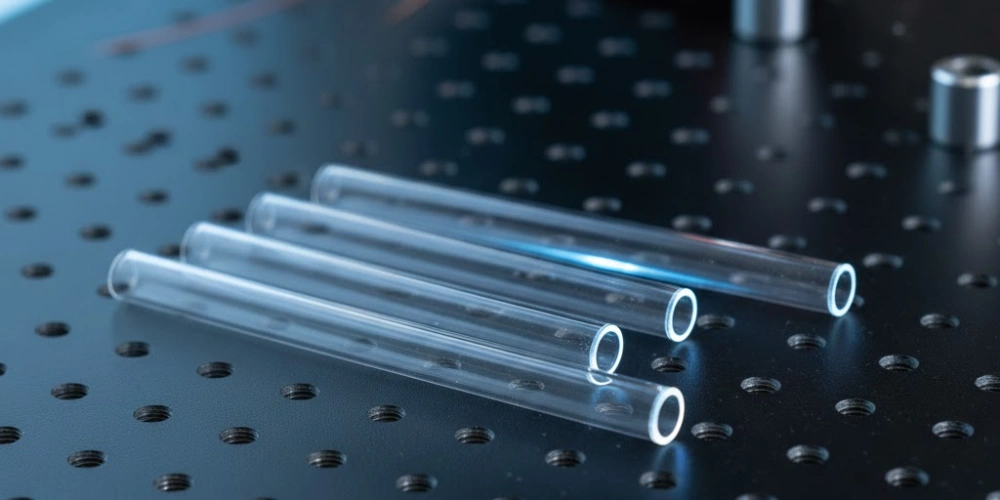 Low-OH quartz capillary tube for optical breadboard laser transmission testing Low-OH quartz capillary tube for optical breadboard laser transmission testing
