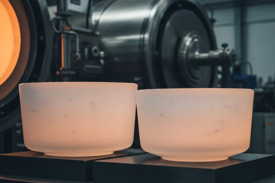 Quartz Glass Crucibles for Semiconductor CZ Crystal Growth Specs