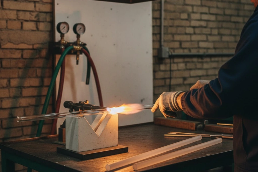 Quartz Parts Manufacturing Raw Materials to Finished Components