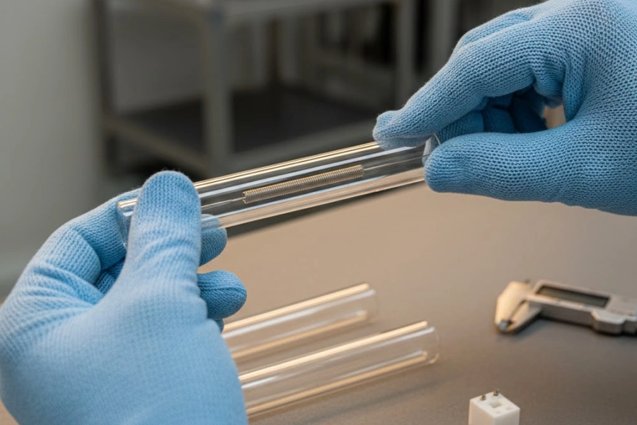 Quartz Thermocouple Tubes in Semiconductor Manufacturing
