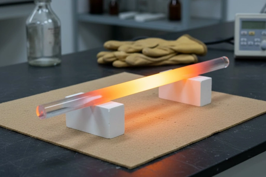 What Is the Maximum Operating Temperature of Quartz Rods
