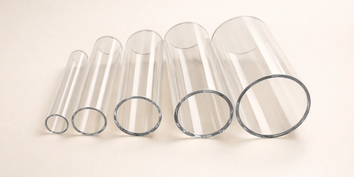 assorted wall-thickness quartz glass tubes assorted wall-thickness quartz glass tubes