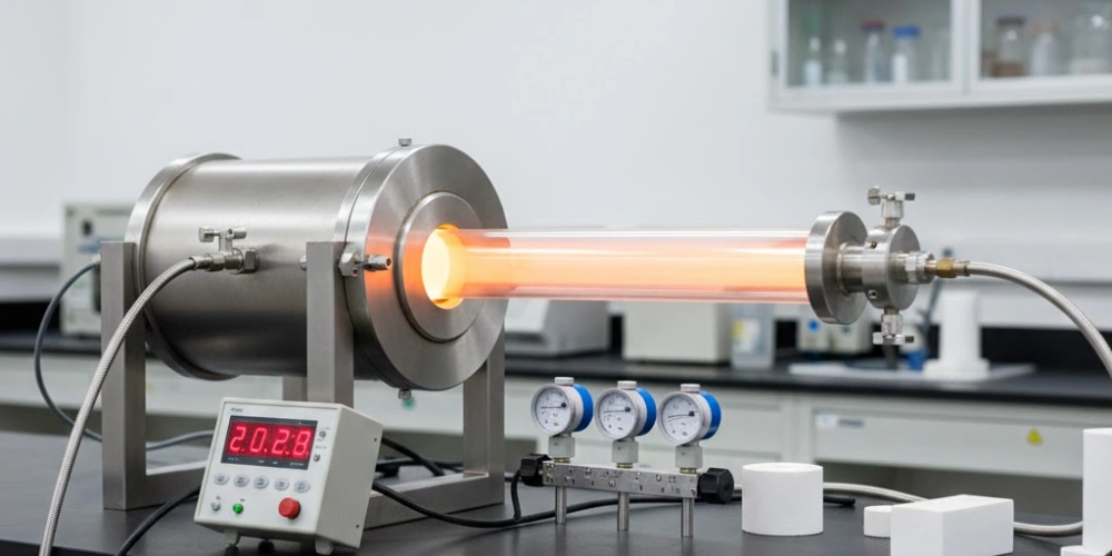 high-temperature quartz tube for laboratory tube furnace gas processing high-temperature quartz tube for laboratory tube furnace gas processing