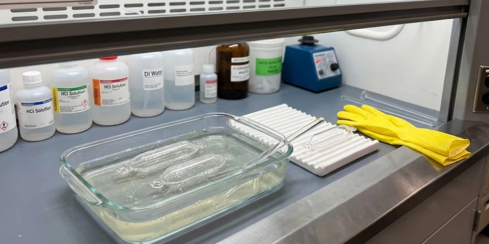 Acid-Cleaned Quartz Boat Crucibles for Contamination-Free Laboratory Maintenance Acid-Cleaned Quartz Boat Crucibles for Contamination-Free Laboratory Maintenance