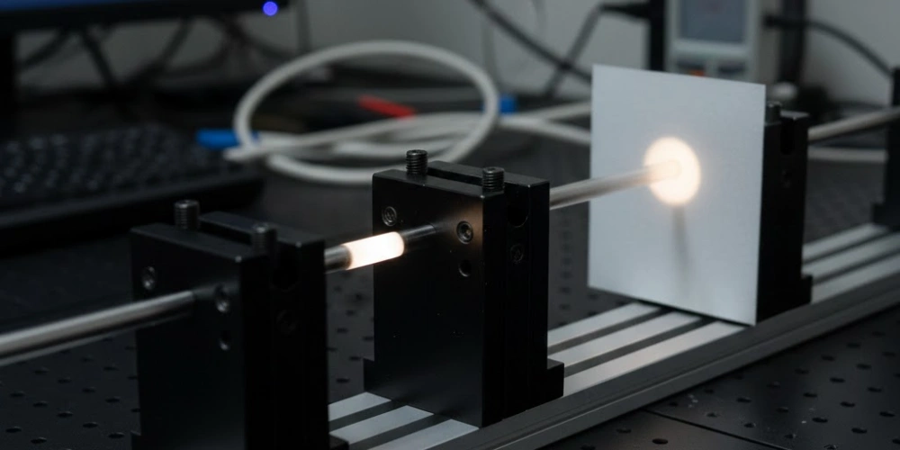 Beam Uniformity Output of Square Fused Silica Rods versus Round Fused Silica Rods for Intensity Profile Comparison Beam Uniformity Output of Square Fused Silica Rods versus Round Fused Silica Rods for Intensity Profile Comparison