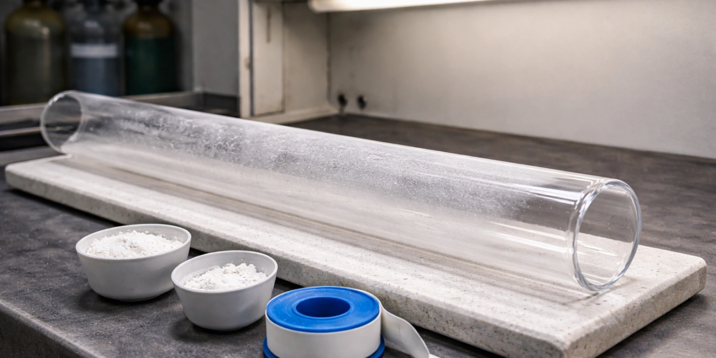 Chemically Exposed High Temperature Quartz Tube for Atmospheric Contaminant Degradation Analysis