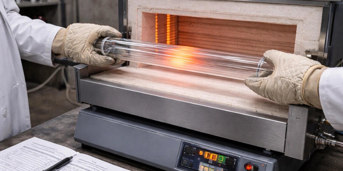 Cycled High Temperature Quartz Tube for Repeated Thermal Fatigue Durability Evaluation