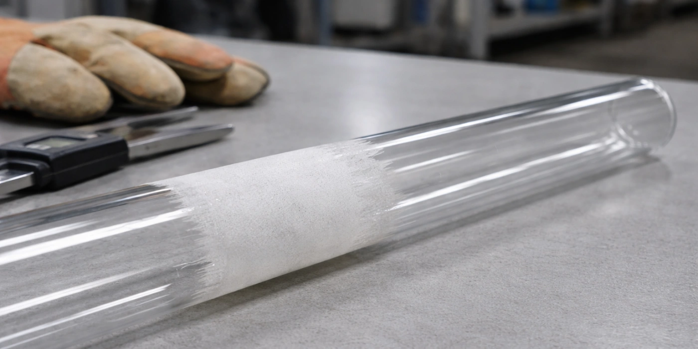 Devitrified High Temperature Quartz Tube for Long-Term Thermal Exposure Assessment