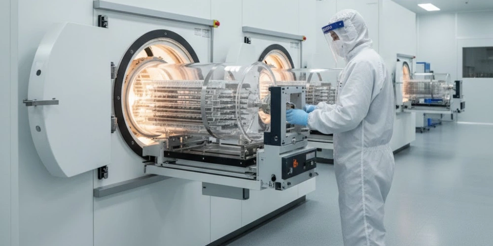 High-Purity Transparent Quartz Tubes for Semiconductor Diffusion Furnace Processing