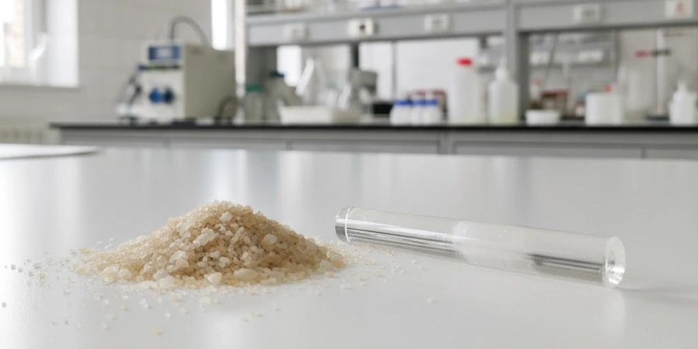 Natural-Origin Fused Quartz Rods for Materials Identification and Structural Reference