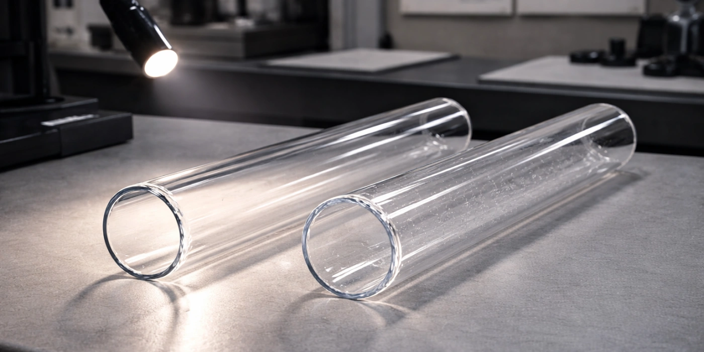 Optical-Grade High Temperature Quartz Tube for Purity